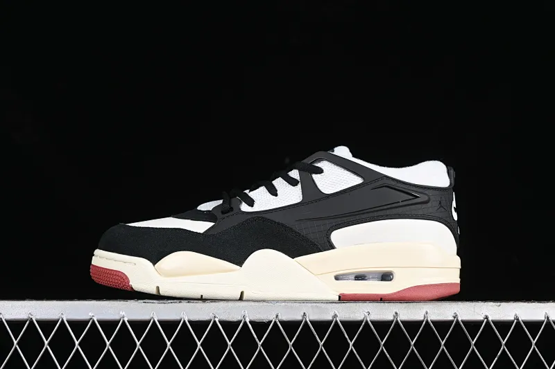 All categories Air Jordan Jordan series basketball shoes Air Jordan 4 Air Jordan 4 "Remastered" AJ4 Joe 4 remake black and white FQ7939-100